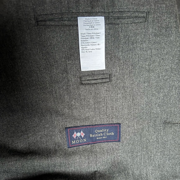 Men’s J.Crew Ludlow - Moon British Cloth Suit Jacket - Picture 6 of 6